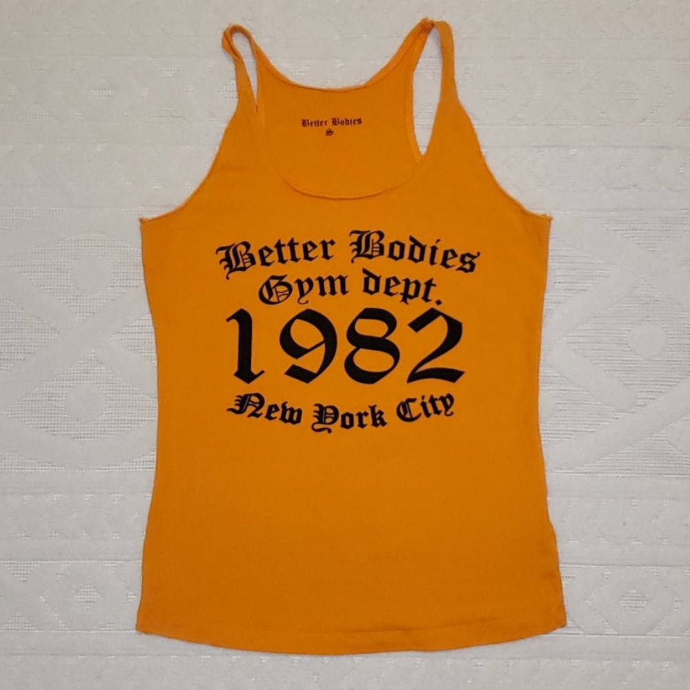 Better Bodies Orange Tank